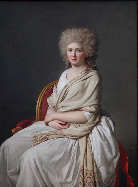 Jacques-Louis David Portrait of Anne